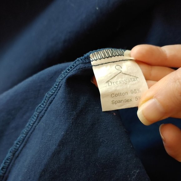 Retro / Vintage -Pinup Style Dress - size XXL runs smaller- rockabilly 50’s vibe - Picture 5 of 7